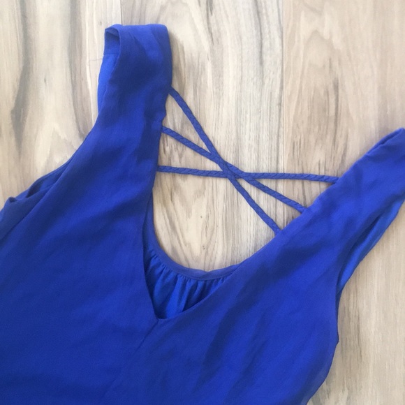 Small blue minidress by Double Zero - Picture 6 of 6